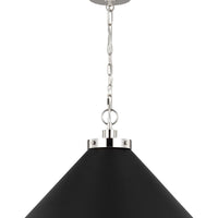 Wellfleet Wide Cone Pendant