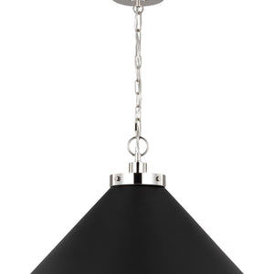 Wellfleet Wide Cone Pendant