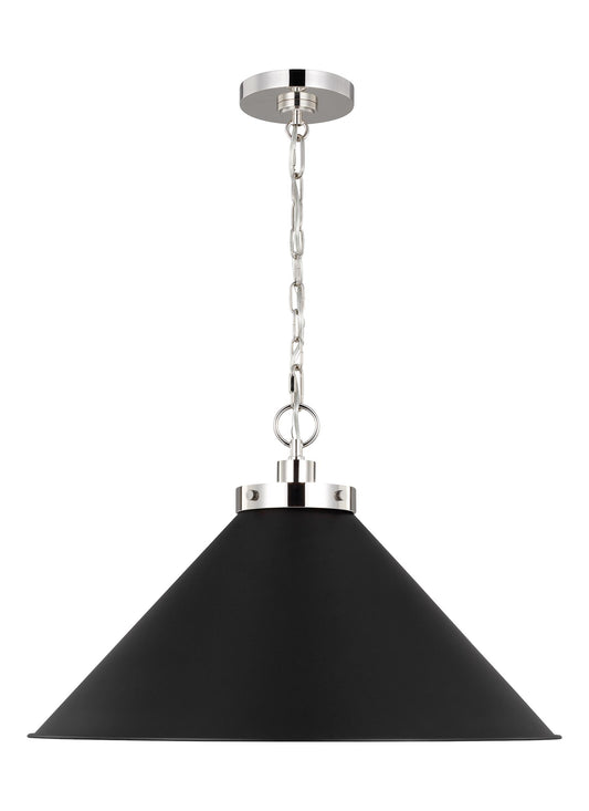 Wellfleet Wide Cone Pendant