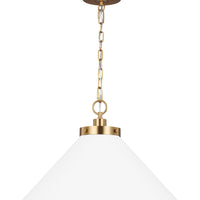 Wellfleet Wide Cone Pendant