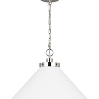 Wellfleet Wide Cone Pendant