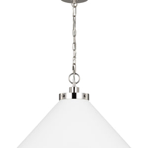 Wellfleet Wide Cone Pendant