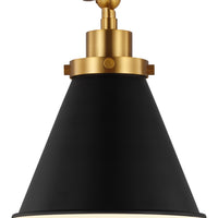 Wellfleet Single Arm Cone Task Sconce