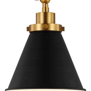 Wellfleet Single Arm Cone Task Sconce