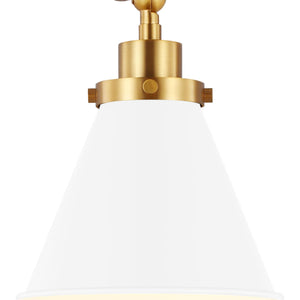 Wellfleet Single Arm Cone Task Sconce