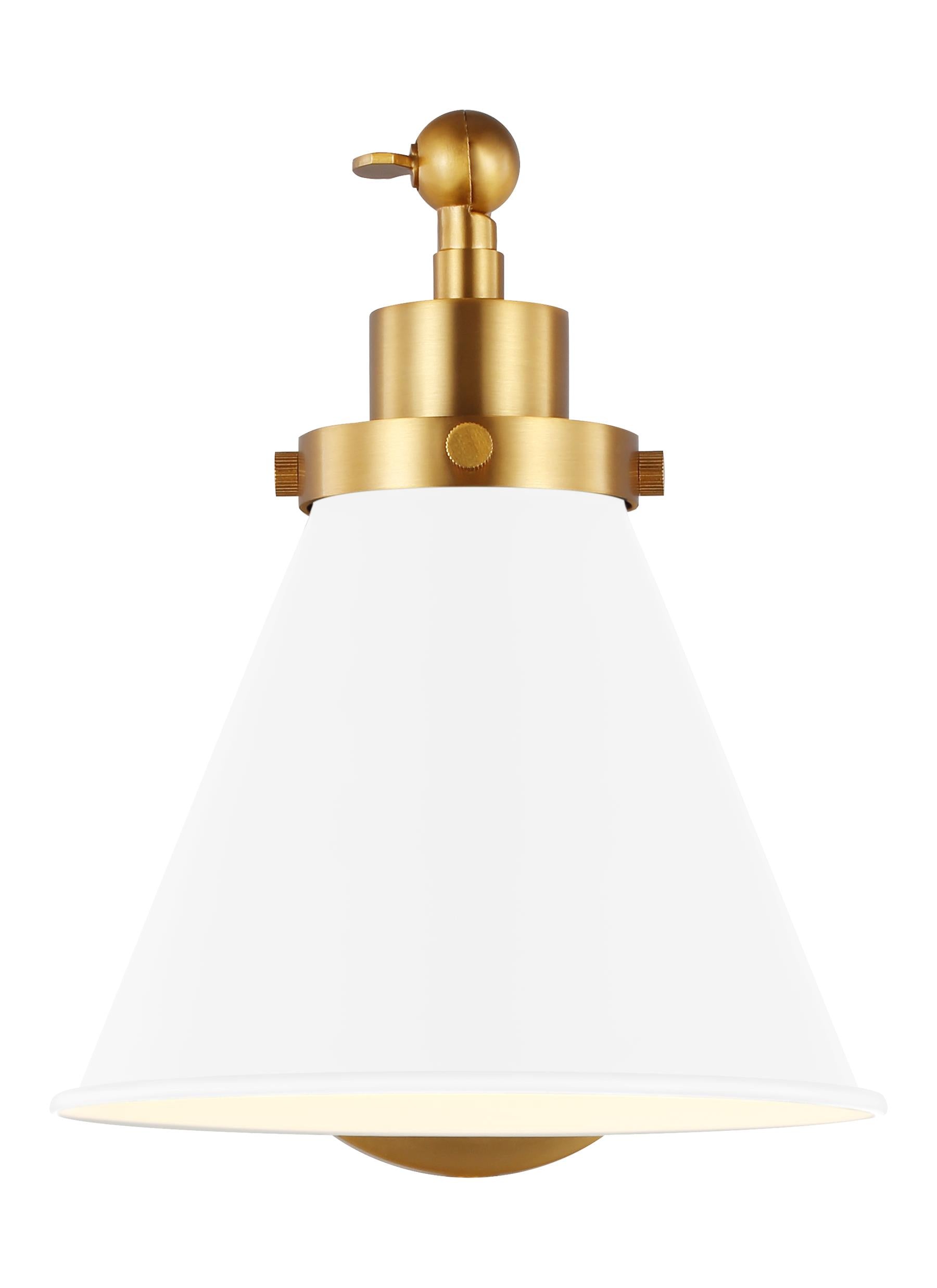 Wellfleet Single Arm Cone Task Sconce