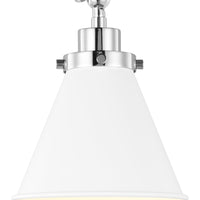 Wellfleet Single Arm Cone Task Sconce