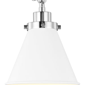 Wellfleet Single Arm Cone Task Sconce