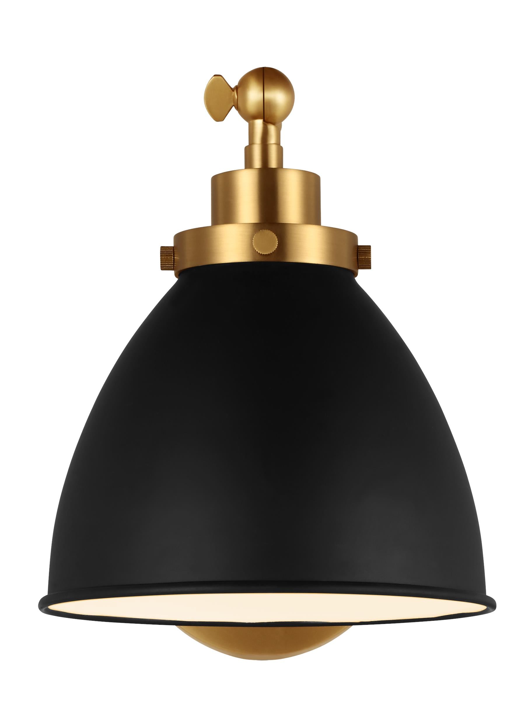 Wellfleet Single Arm Dome Task Sconce