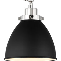 Wellfleet Single Arm Dome Task Sconce