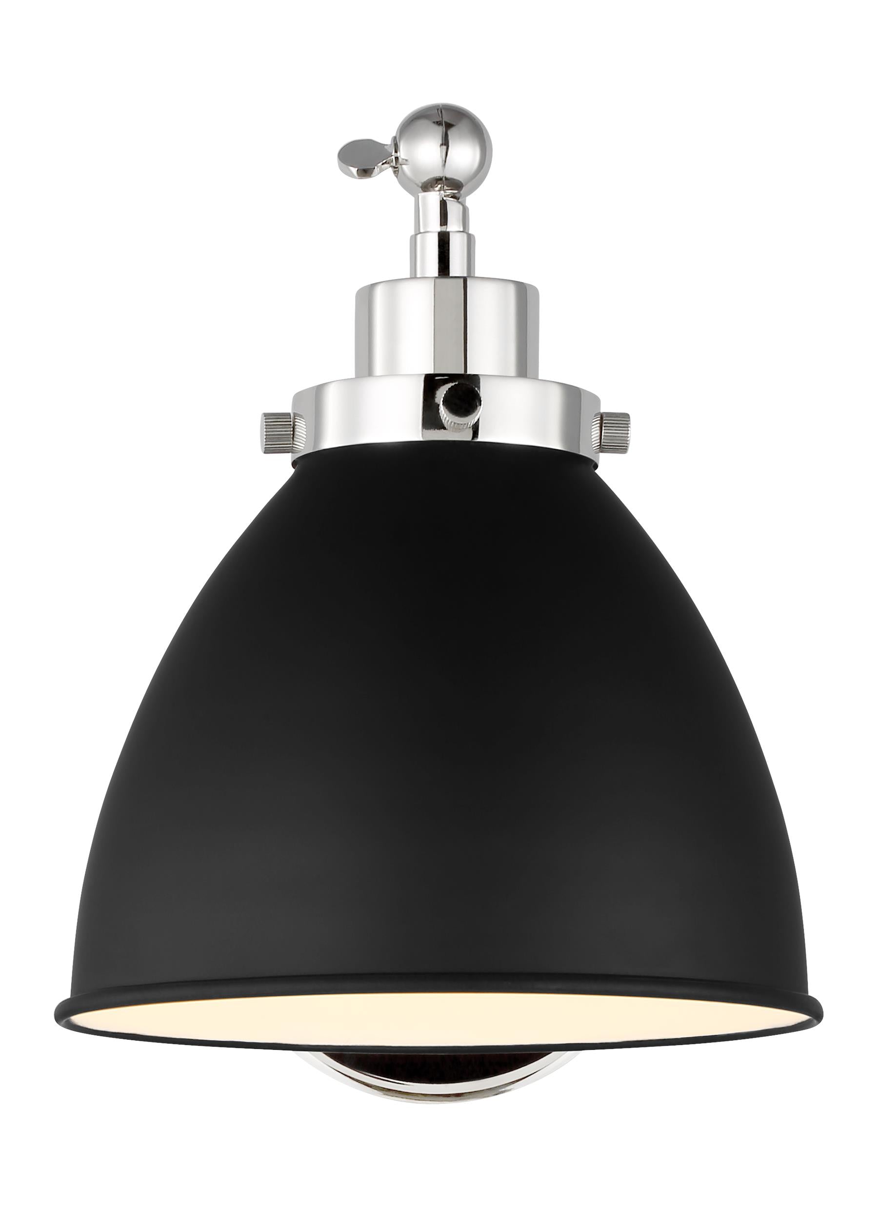Wellfleet Single Arm Dome Task Sconce