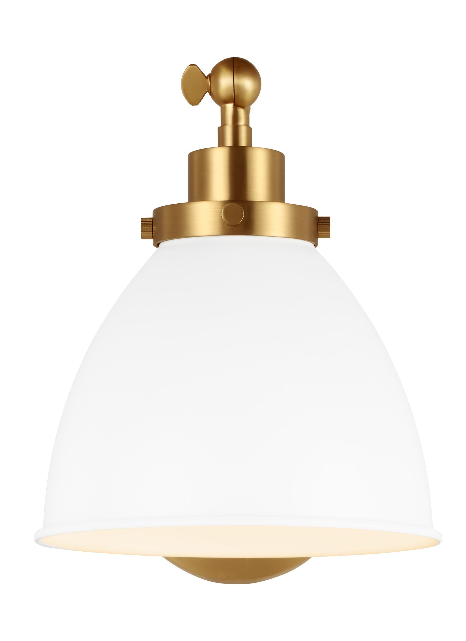 Wellfleet Single Arm Dome Task Sconce