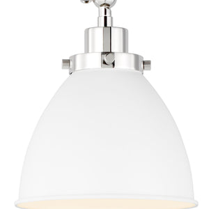 Wellfleet Single Arm Dome Task Sconce