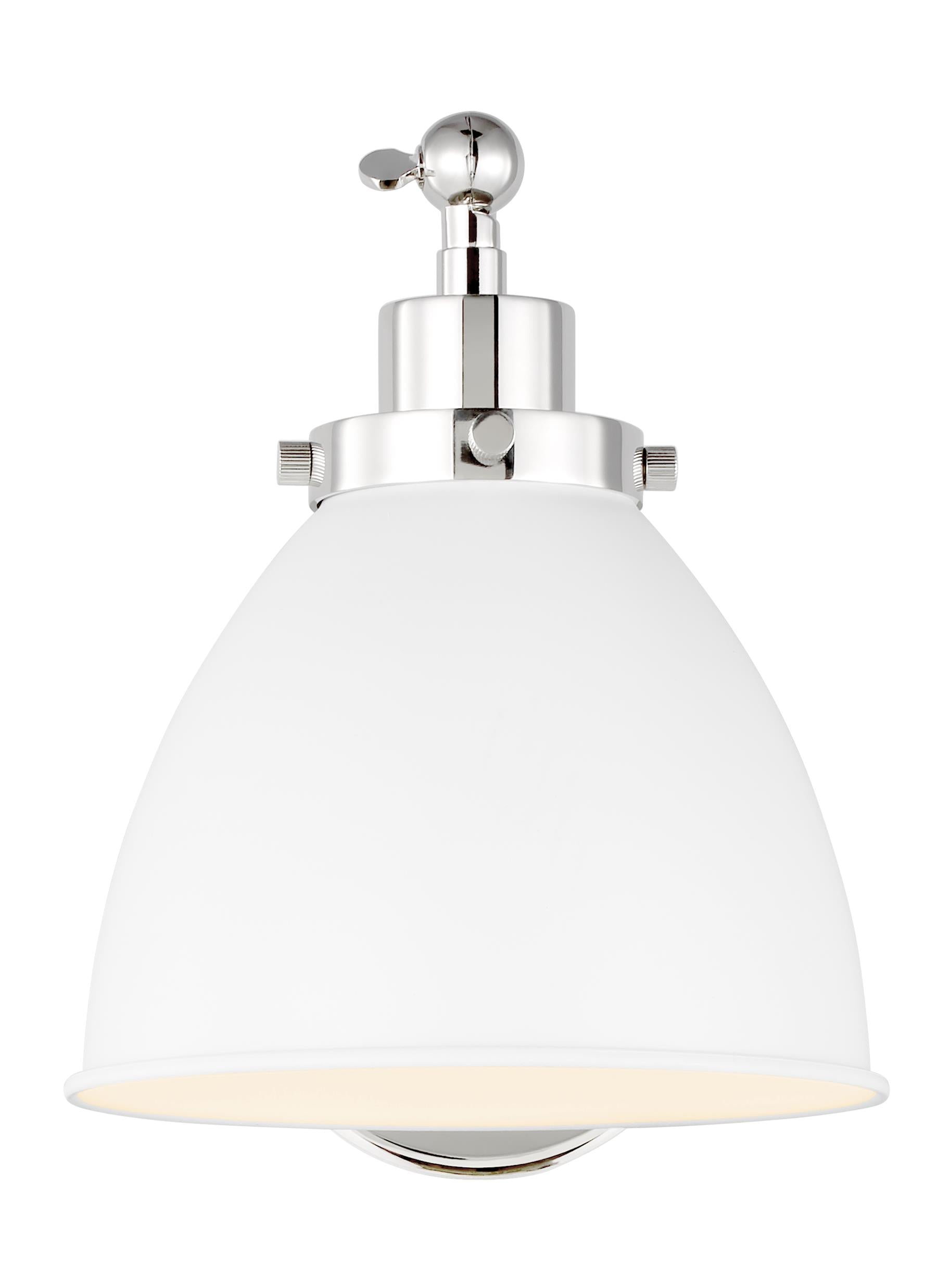 Wellfleet Single Arm Dome Task Sconce