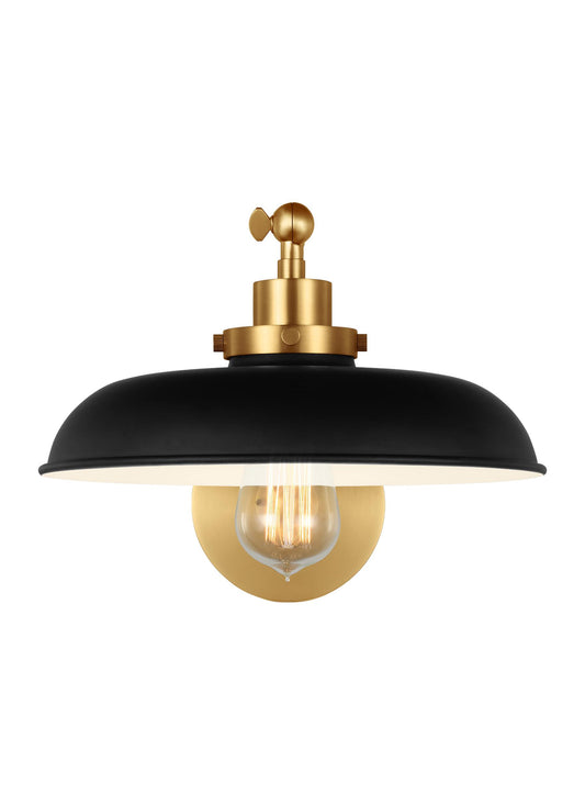 Wellfleet Single Arm Wide Task Sconce