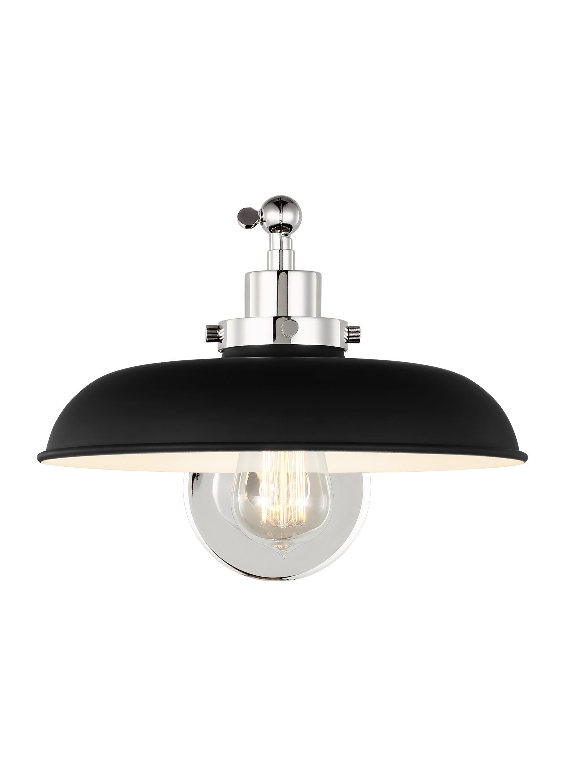 Wellfleet Single Arm Wide Task Sconce