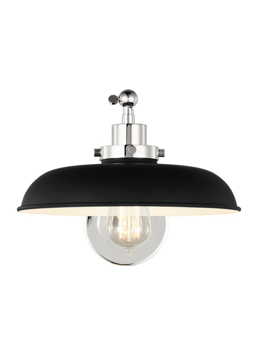Wellfleet Single Arm Wide Task Sconce