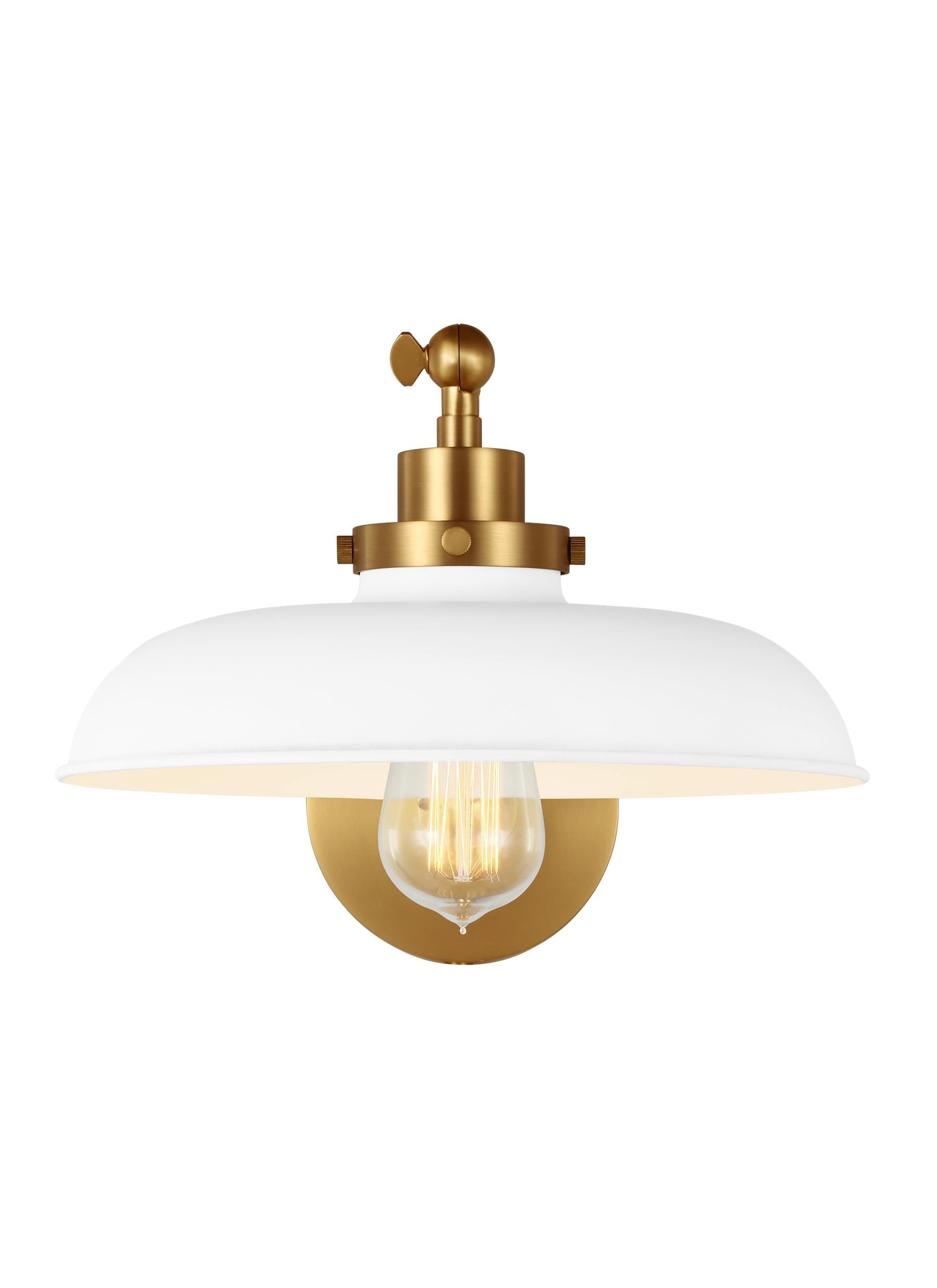 Wellfleet Single Arm Wide Task Sconce