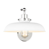 Wellfleet Single Arm Wide Task Sconce