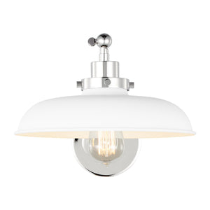 Wellfleet Single Arm Wide Task Sconce