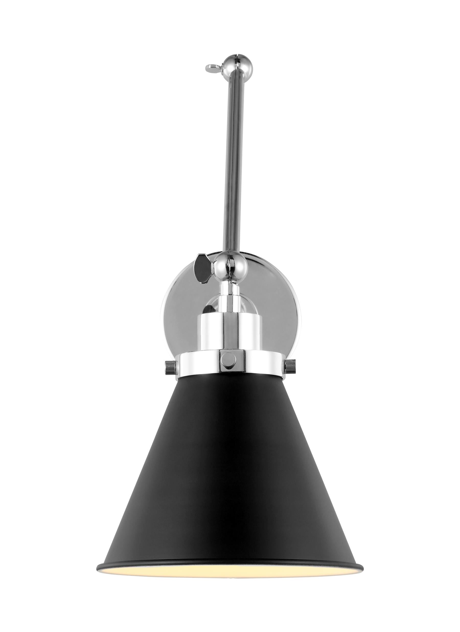Wellfleet Double Arm Cone Task Sconce