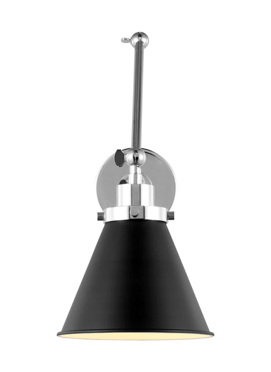 Wellfleet Double Arm Cone Task Sconce