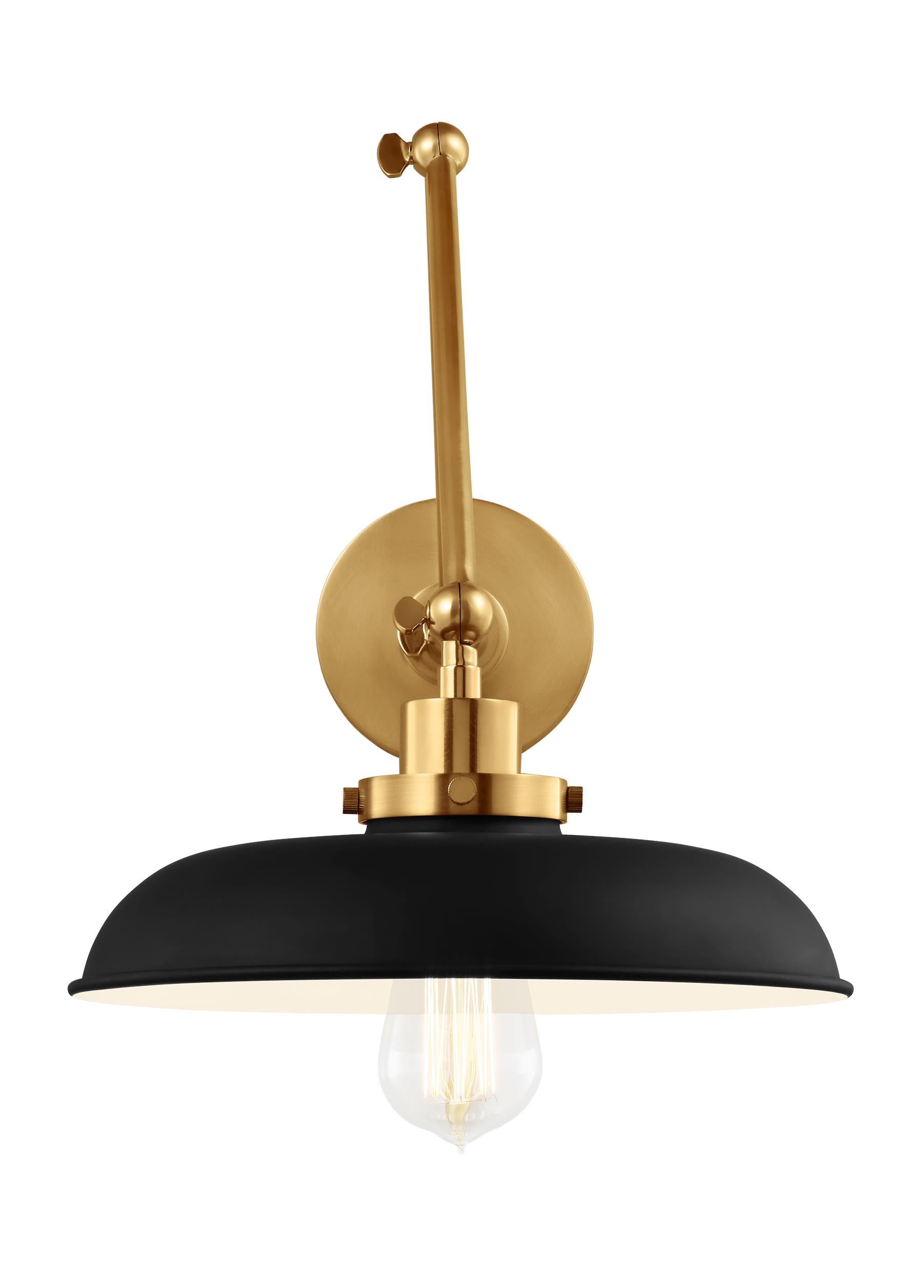 Wellfleet Double Arm Wide Task Sconce