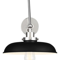 Wellfleet Double Arm Wide Task Sconce