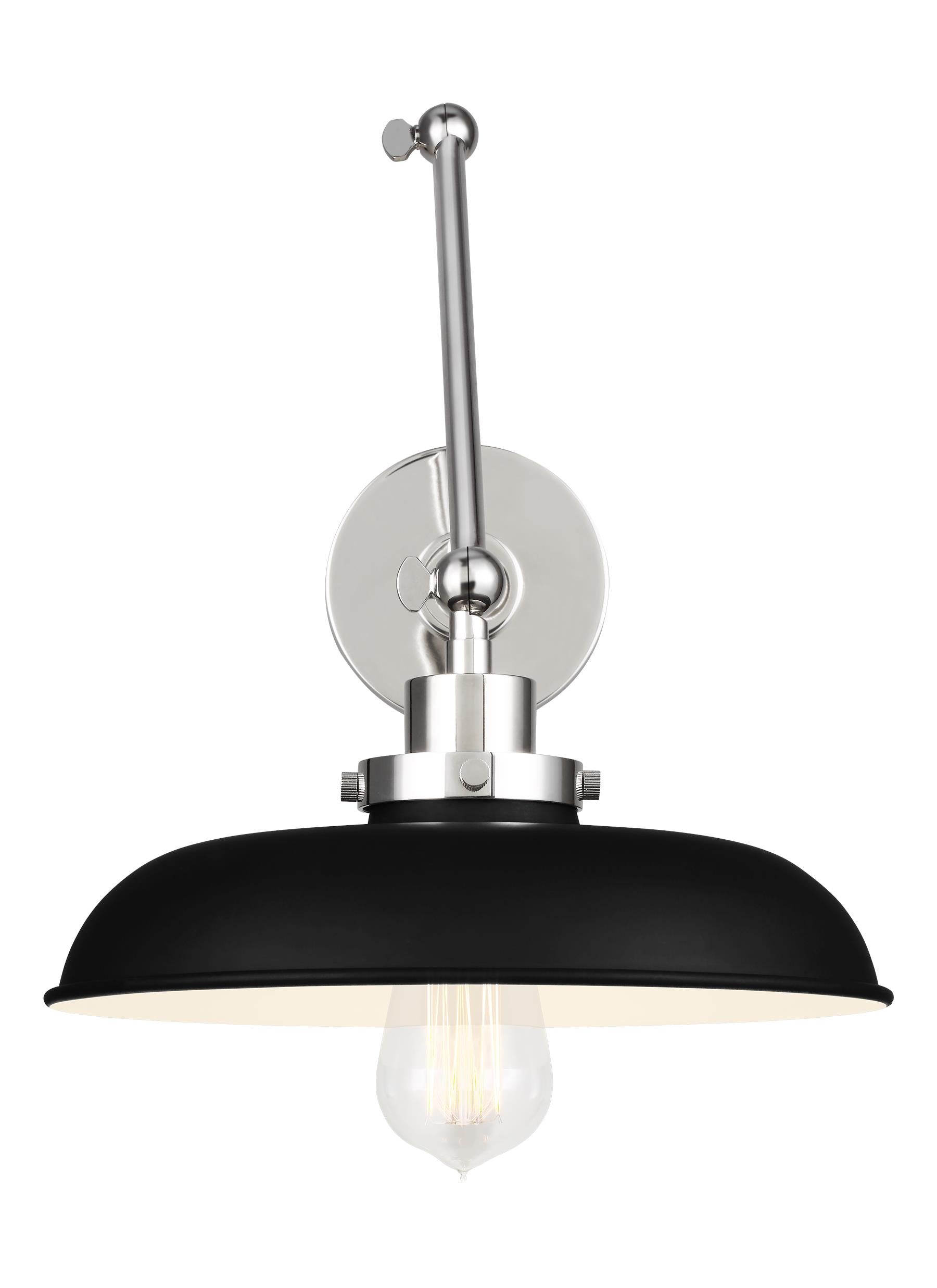 Wellfleet Double Arm Wide Task Sconce