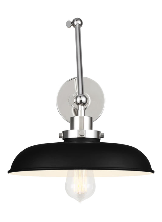 Wellfleet Double Arm Wide Task Sconce