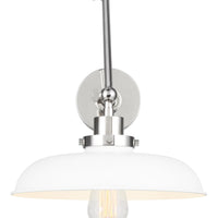 Wellfleet Double Arm Wide Task Sconce