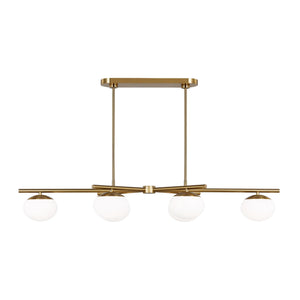 Lune Large Linear Chandelier