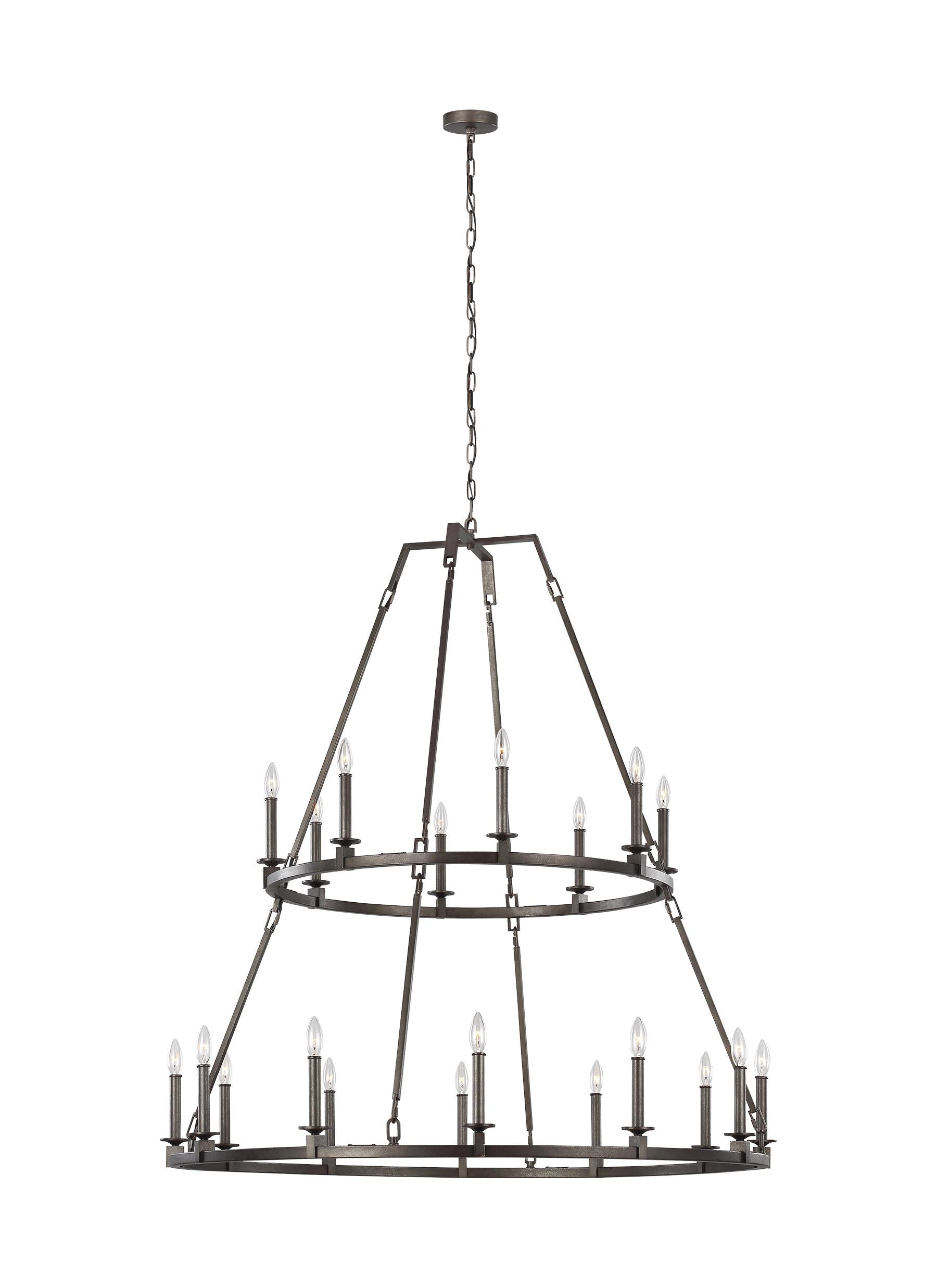 Landen Extra Large Two-Tier Chandelier