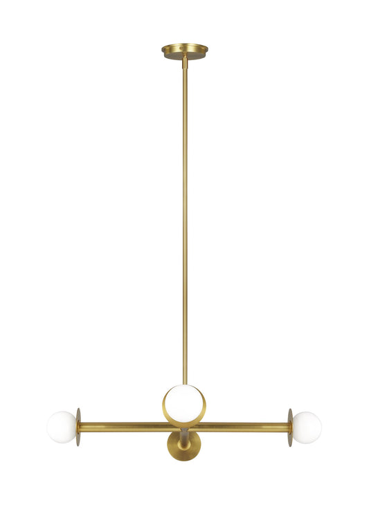 Nodes Wide Chandelier