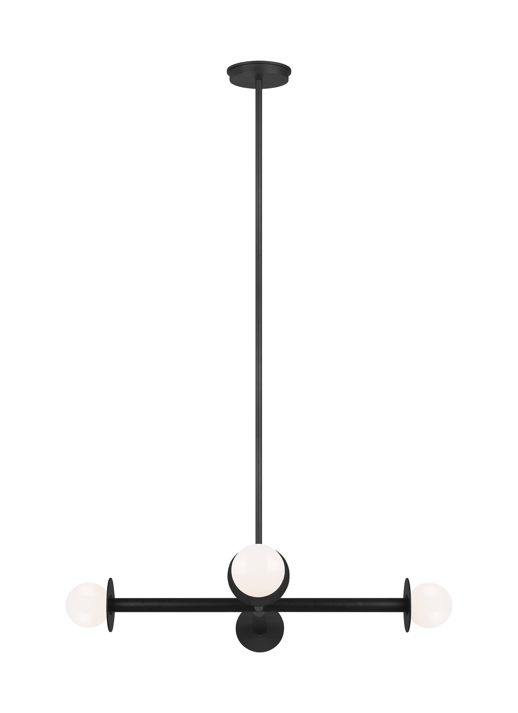 Nodes Wide Chandelier