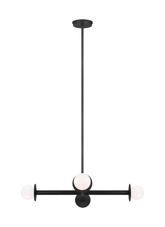 Nodes Wide Chandelier