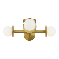 Nodes Semi-Flush Mount