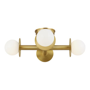 Nodes Semi-Flush Mount