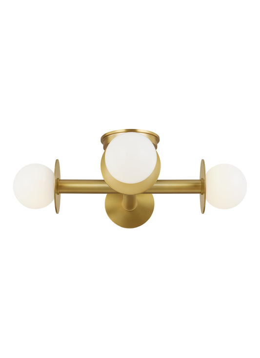 Nodes Semi-Flush Mount