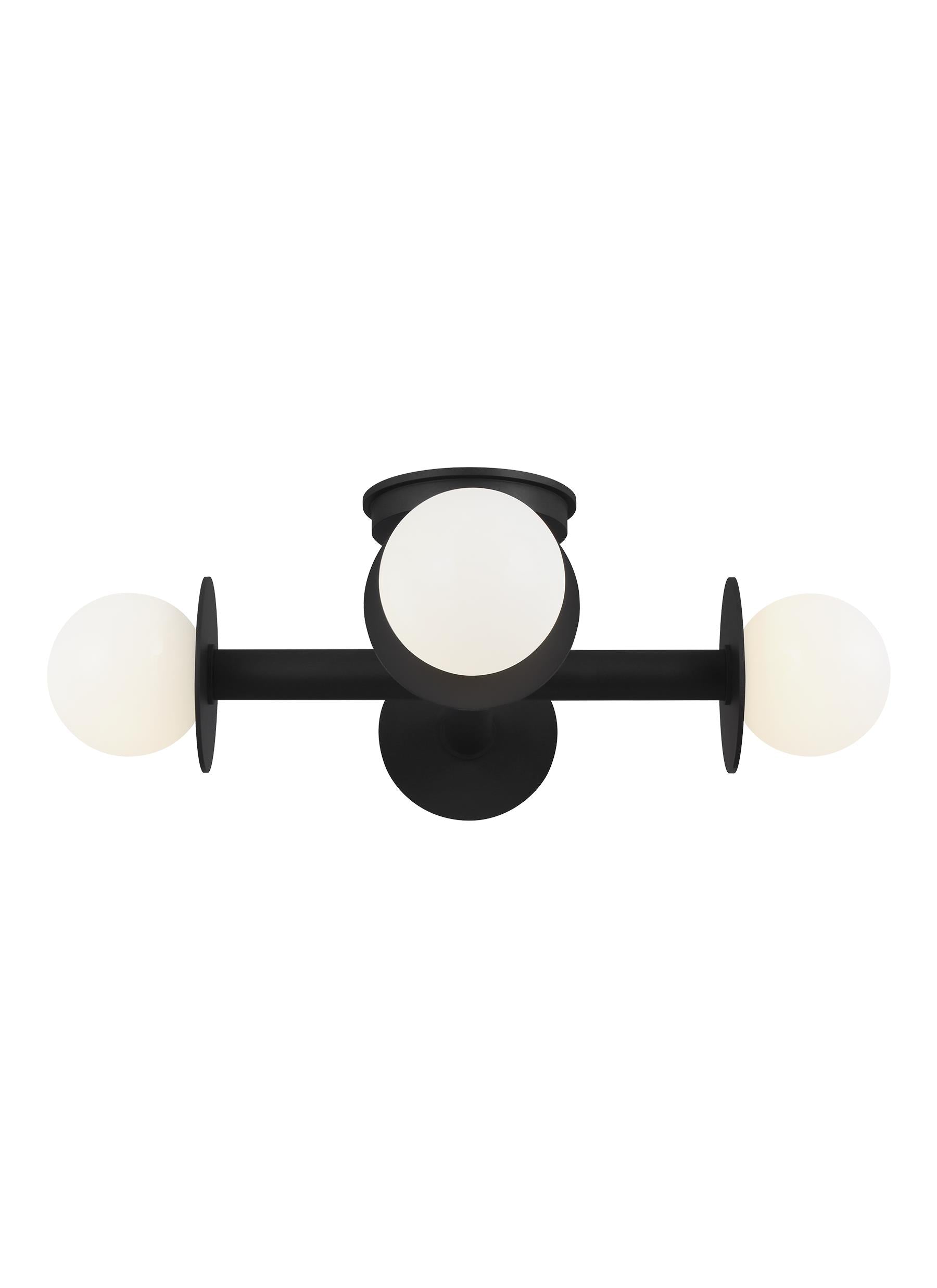 Nodes Semi-Flush Mount
