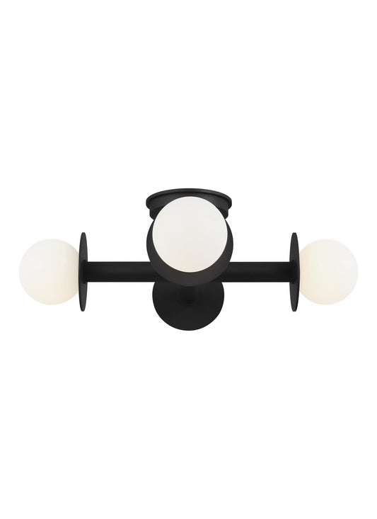 Nodes Semi-Flush Mount