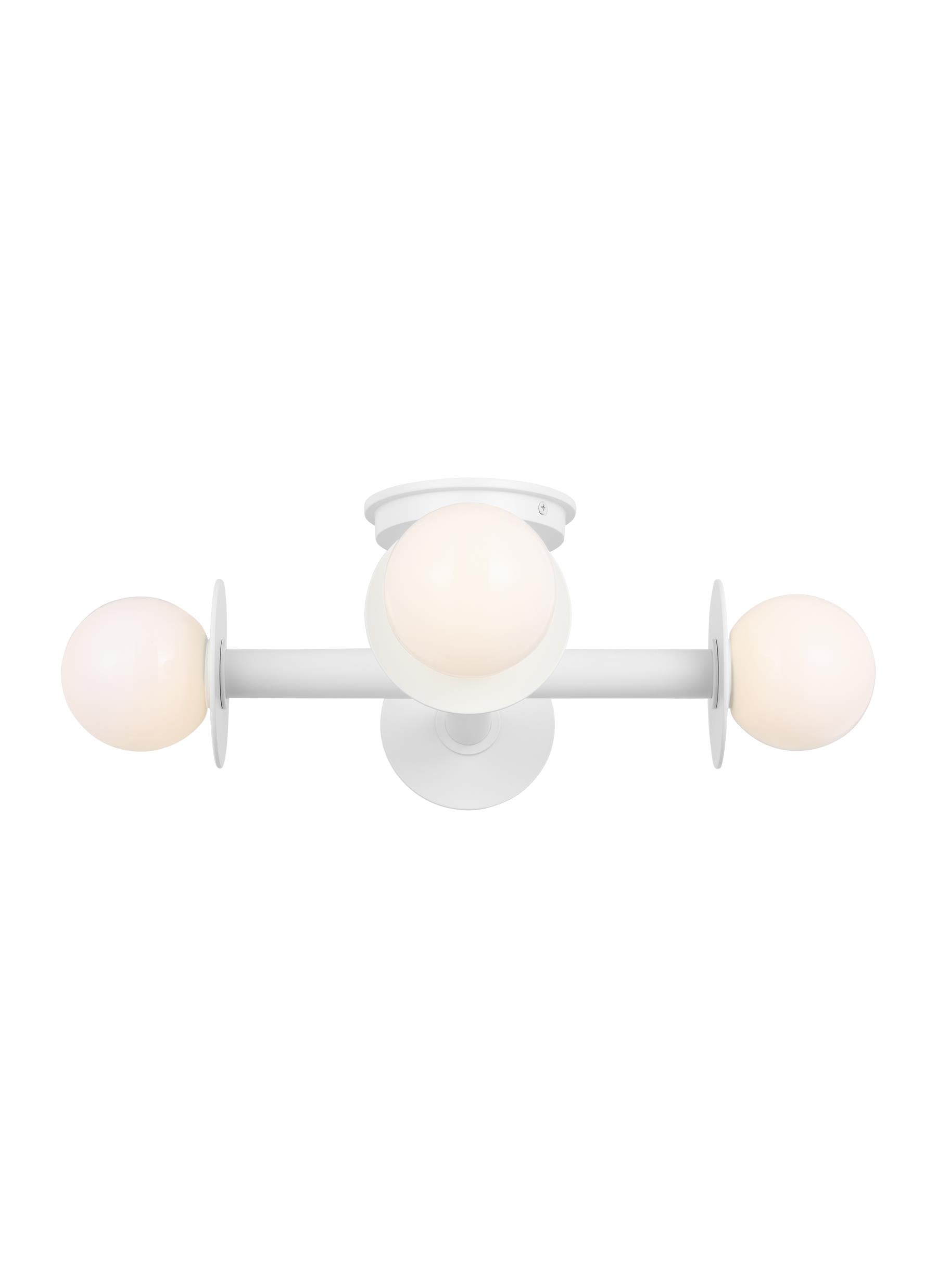 Nodes Semi-Flush Mount