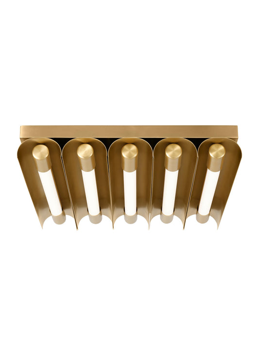 Carson Five Light Flush Mount