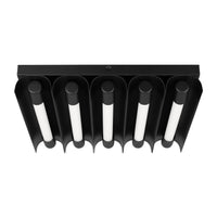Carson Five Light Flush Mount