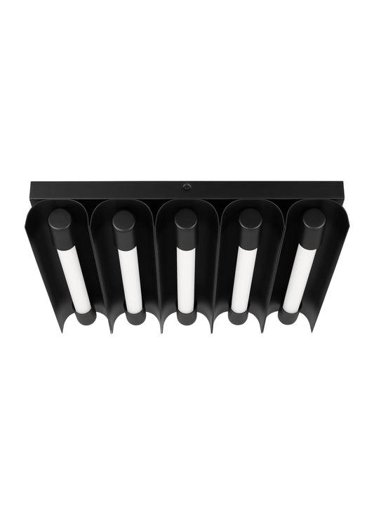 Carson Five Light Flush Mount