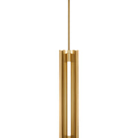 Carson Four Light Narrow Pendant