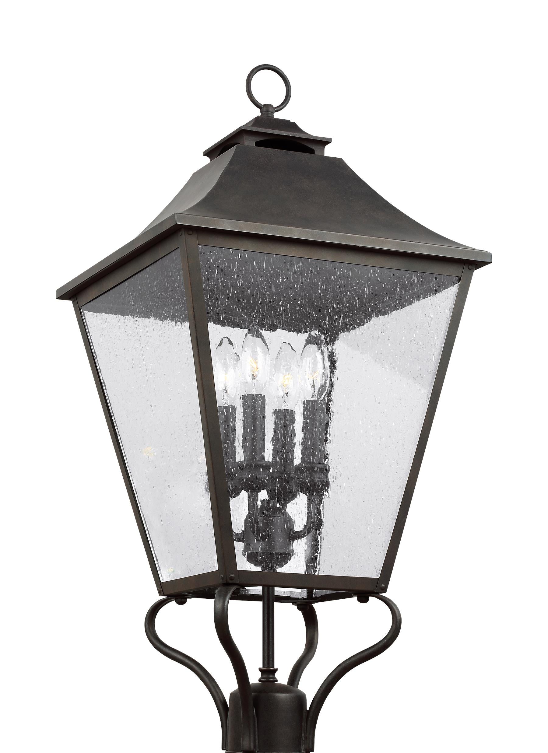 Galena Large Post Lantern