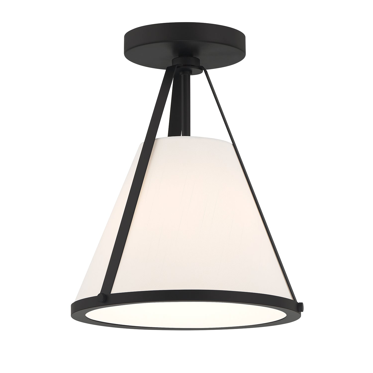 Fulton 9.25'' Semi Flush Mount
