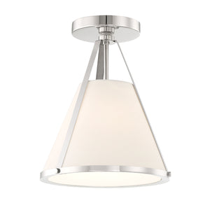Fulton 9.25'' Semi Flush Mount