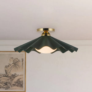 Furrow Semi-Flush Mount
